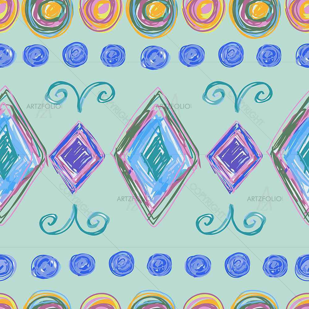 Hand Drawn Design D3 — Abstract custom art by ArtzFolio