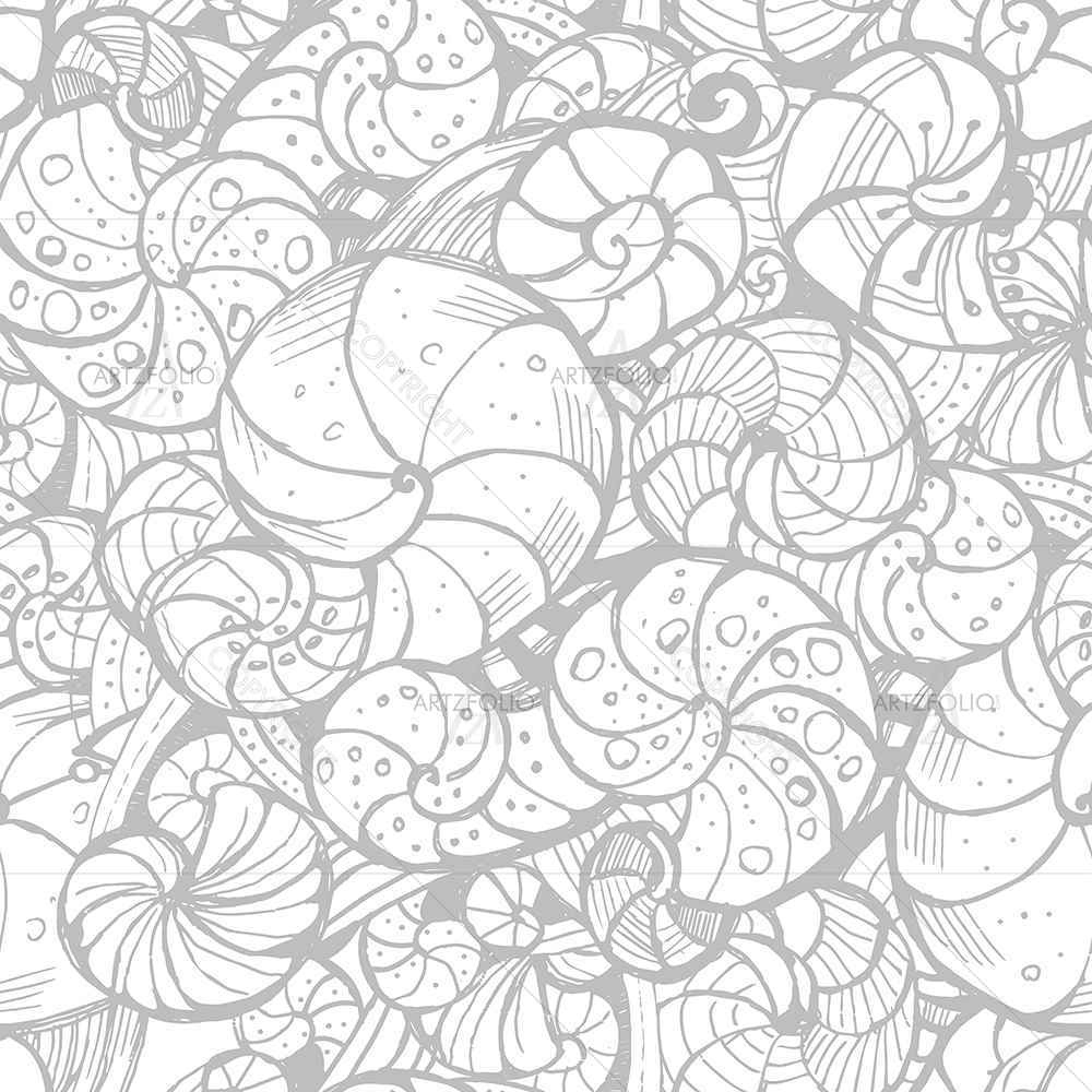 Seashells — custom-size art design 5007656