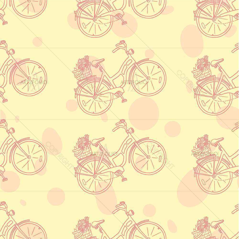 Bicycle Trend — Ancient custom art by ArtzFolio