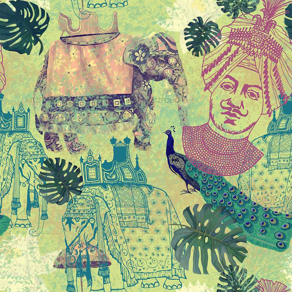 Ethnic India — custom-size art design 5007665