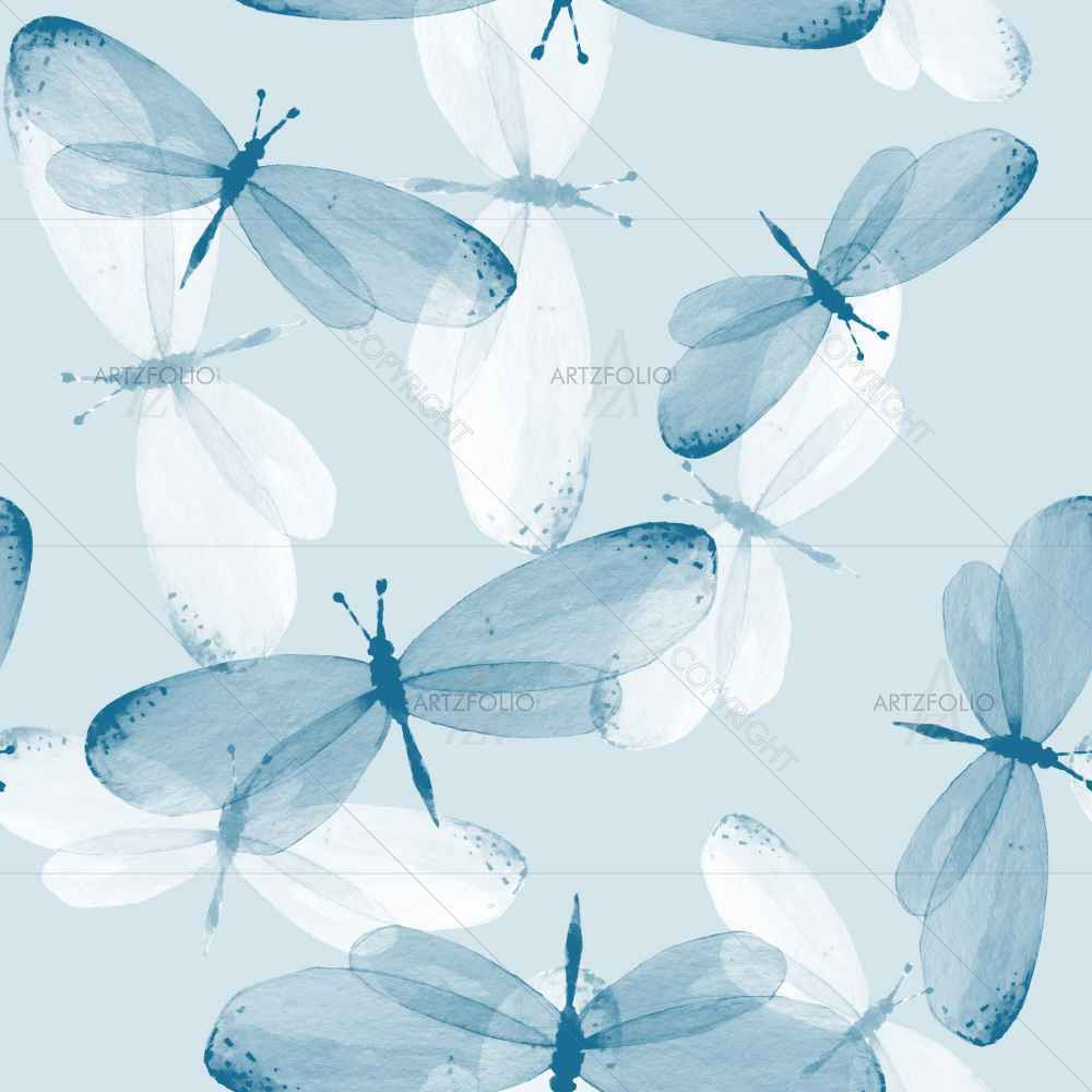 Butterflies D2 — custom-size art design 5007678