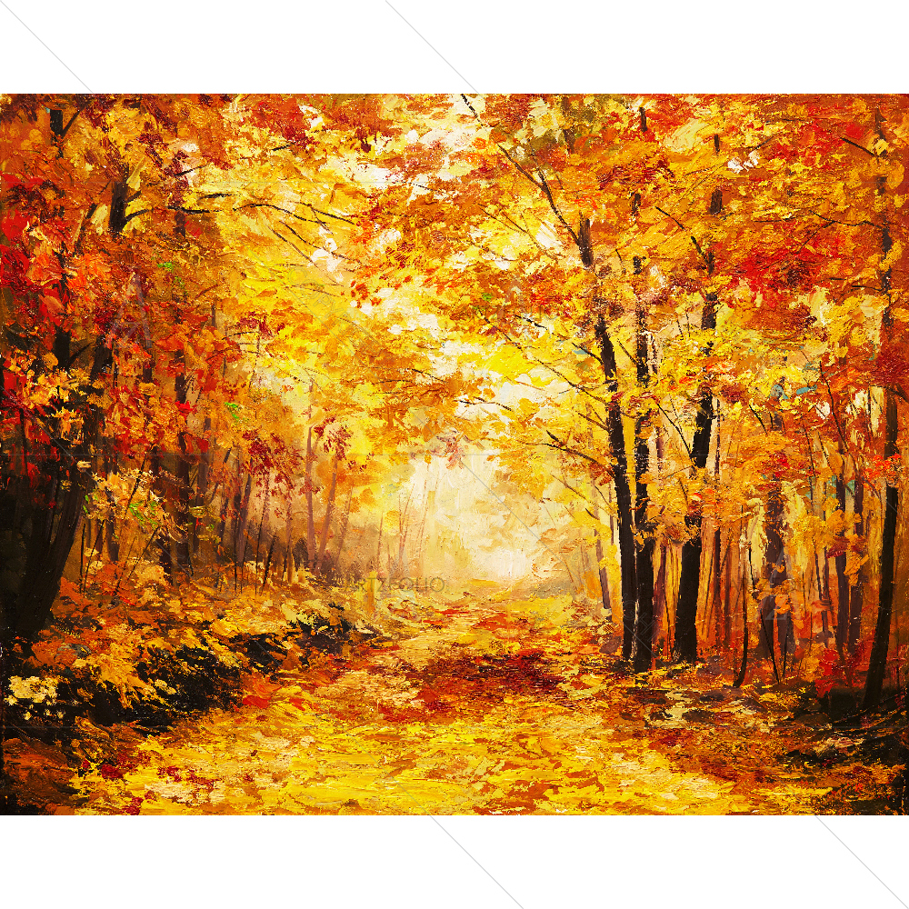 Colorful Landscape D1 — custom-size art design 5007728