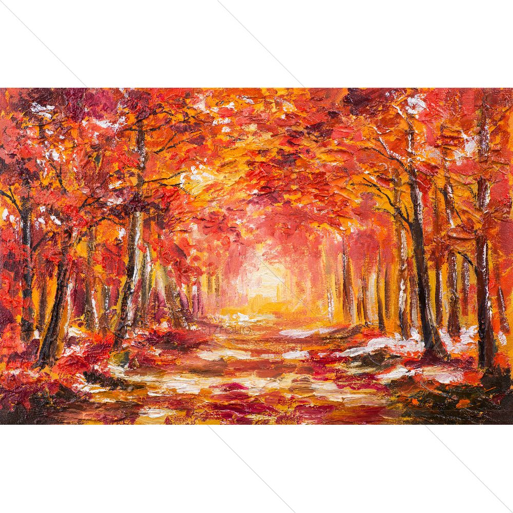 Autumn Forest D6 — custom-size art design 5007729