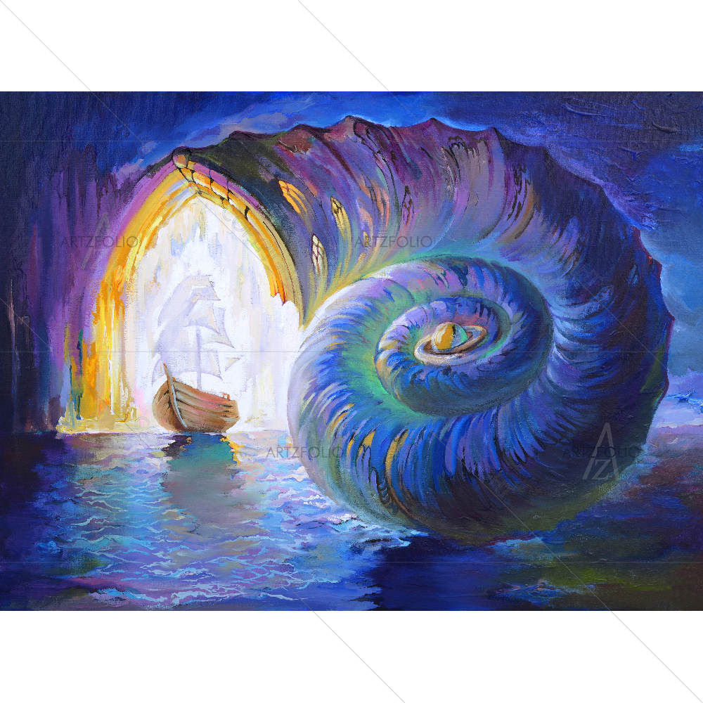 Fairyland Seascape — custom-size art design 5007733