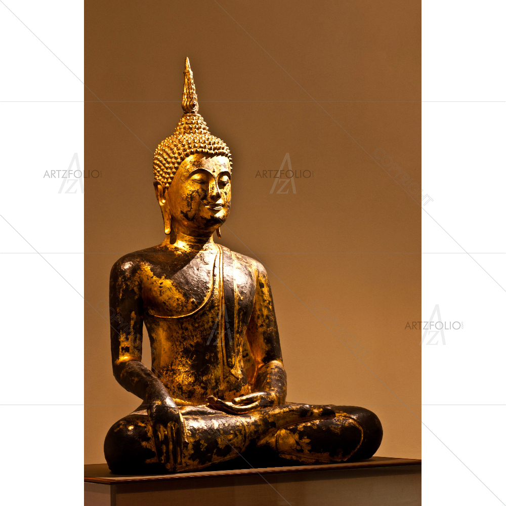 Lord Buddha Sitting — custom-size art design 5007739
