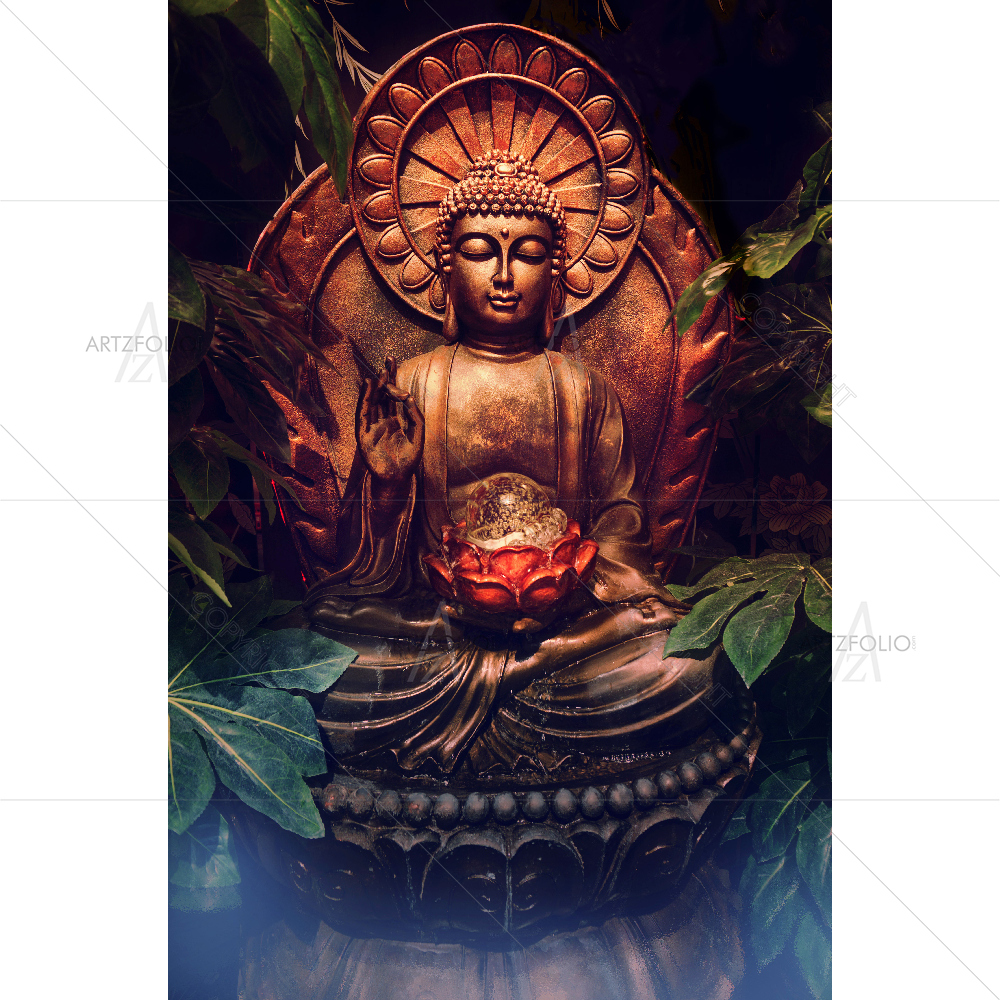 Vintage Lord Buddha — custom-size art design 5007740