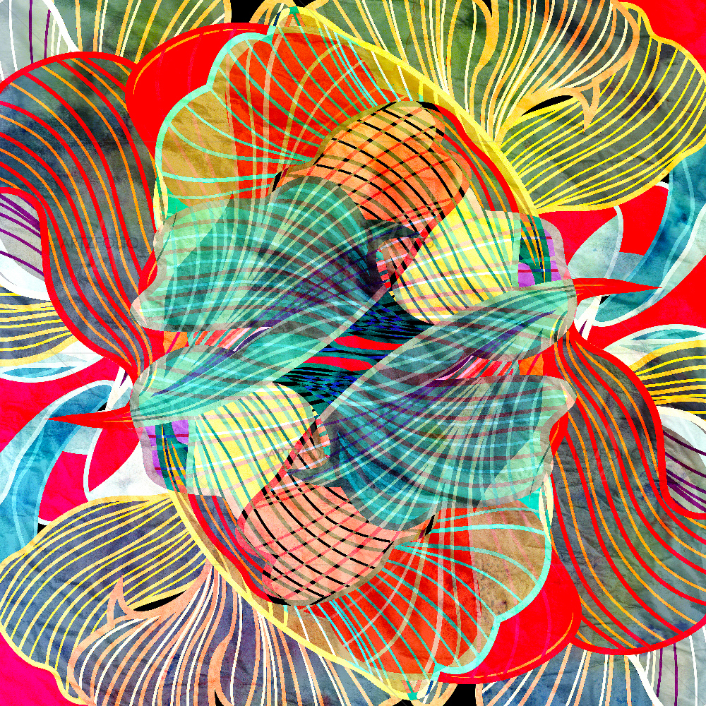Geometric Elements D6 — custom-size art design 5007773