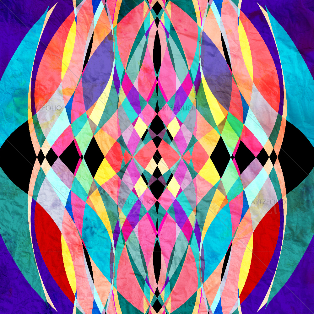 Watercolor Abstract D2 — custom-size art design 5007774