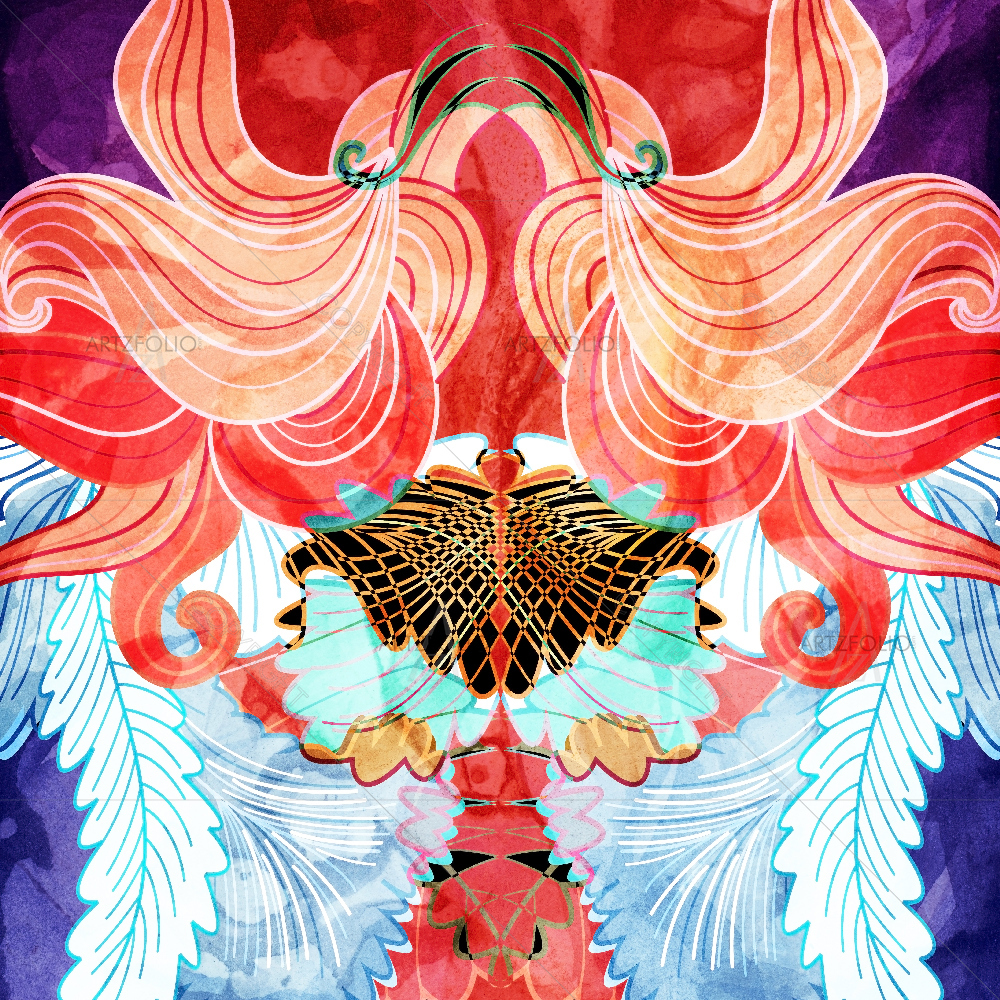 Colorful Elements — Abstract custom art by ArtzFolio