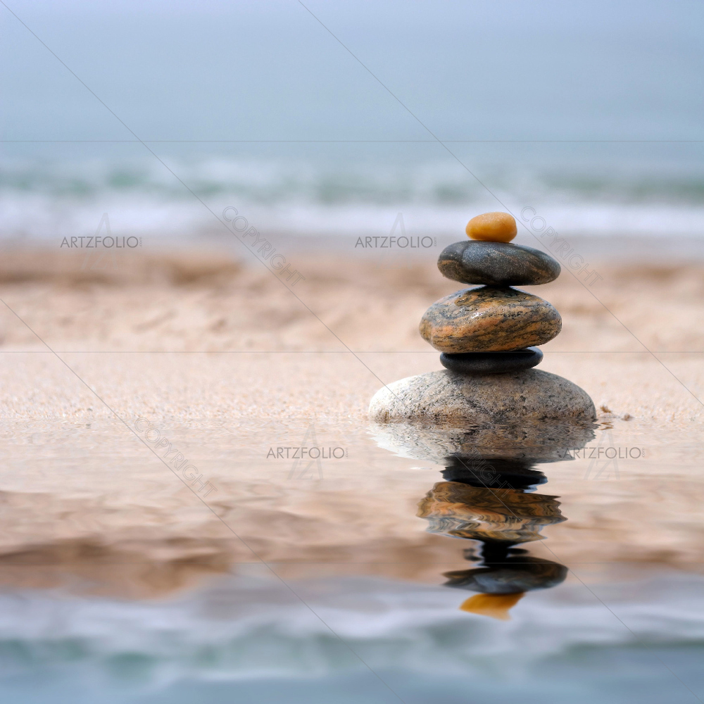 Zen Like Stones — custom-size art design 5007788