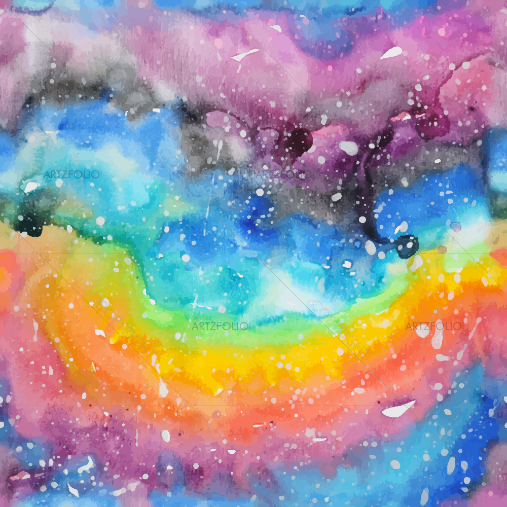 Modern Abstract Galaxy D1 — custom-size art design 5007803
