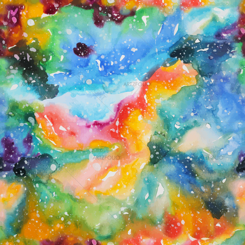 Modern Galaxy D2 — Abstract custom art by ArtzFolio