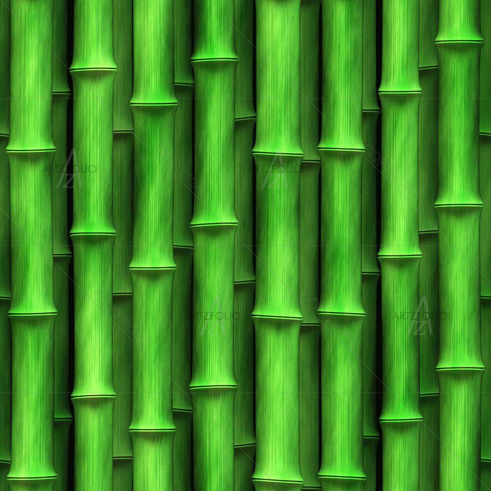 Bamboo Shoot Plant — Abstract custom art by ArtzFolio