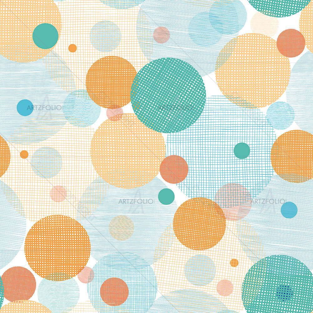 Abstract Circles D1 — custom-size art design 5007842