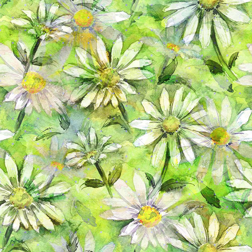 Floral Watercolor D1 — custom-size art design 5007860