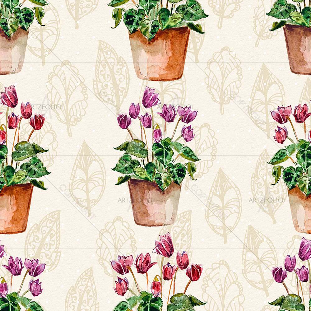 Blossom Flowers — custom-size art design 5007883