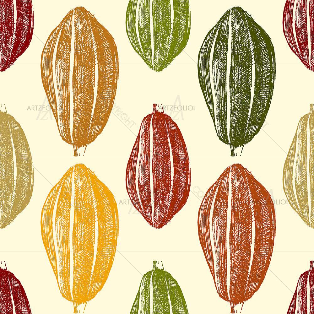 Image of Cocoa Beans — custom-size art design 5007925