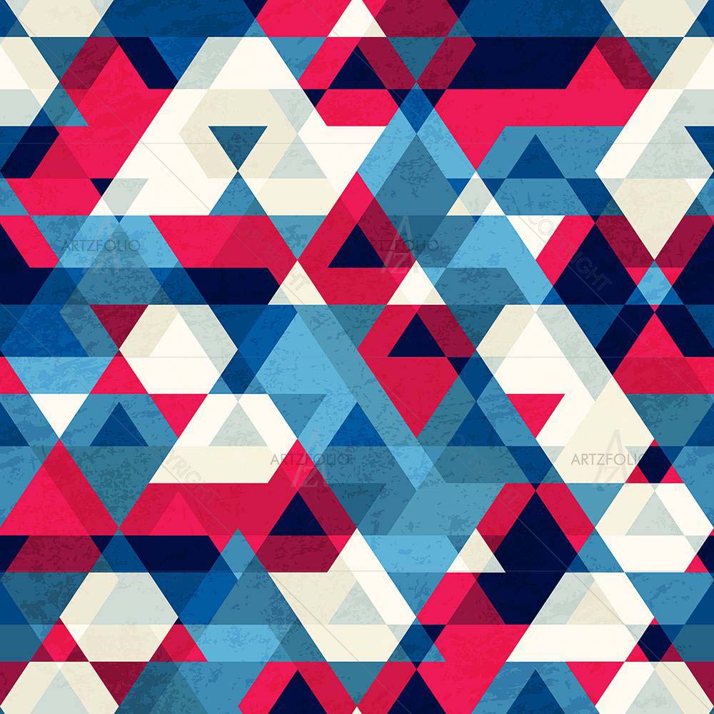 Vintage Triangle D3 — custom-size art design 5007933