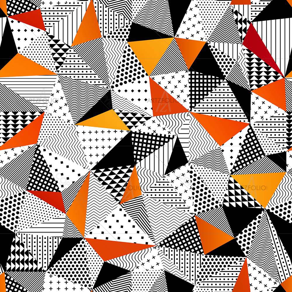 Polygonal Element — Abstract custom art by ArtzFolio