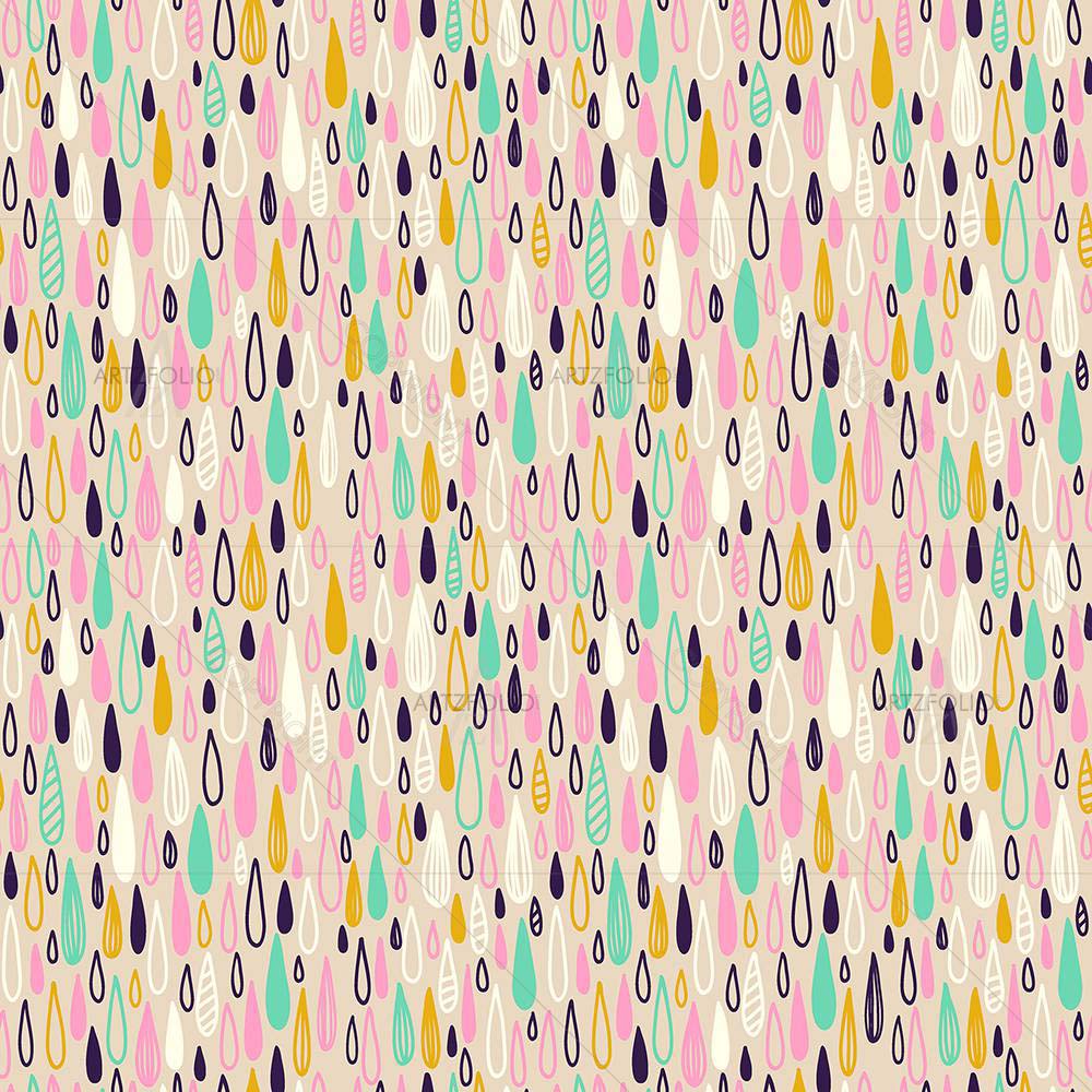 Kids Colored Rain D1 — custom-size art design 5007967