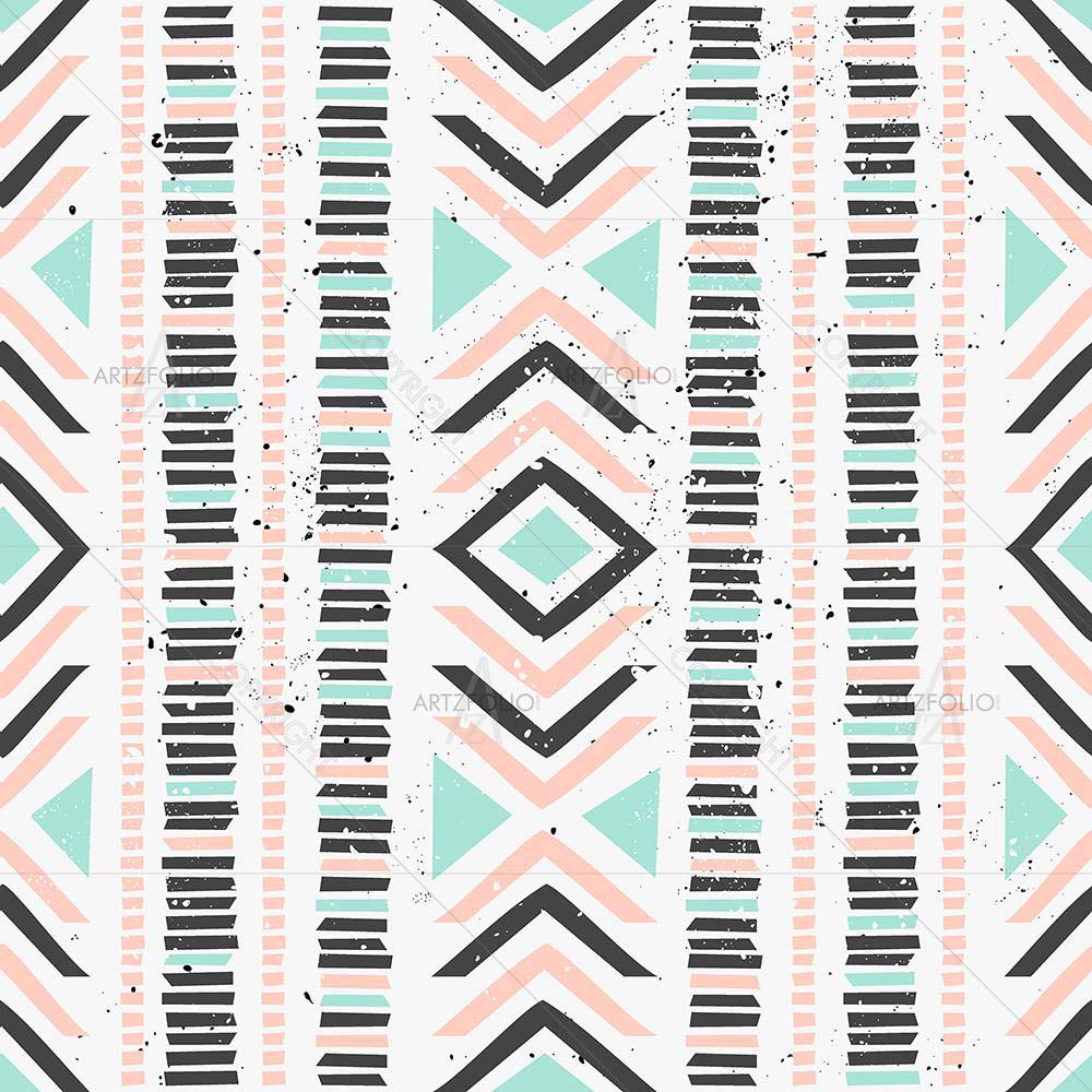 Abstract Geometric Pattern D1 — custom-size art design 5007975