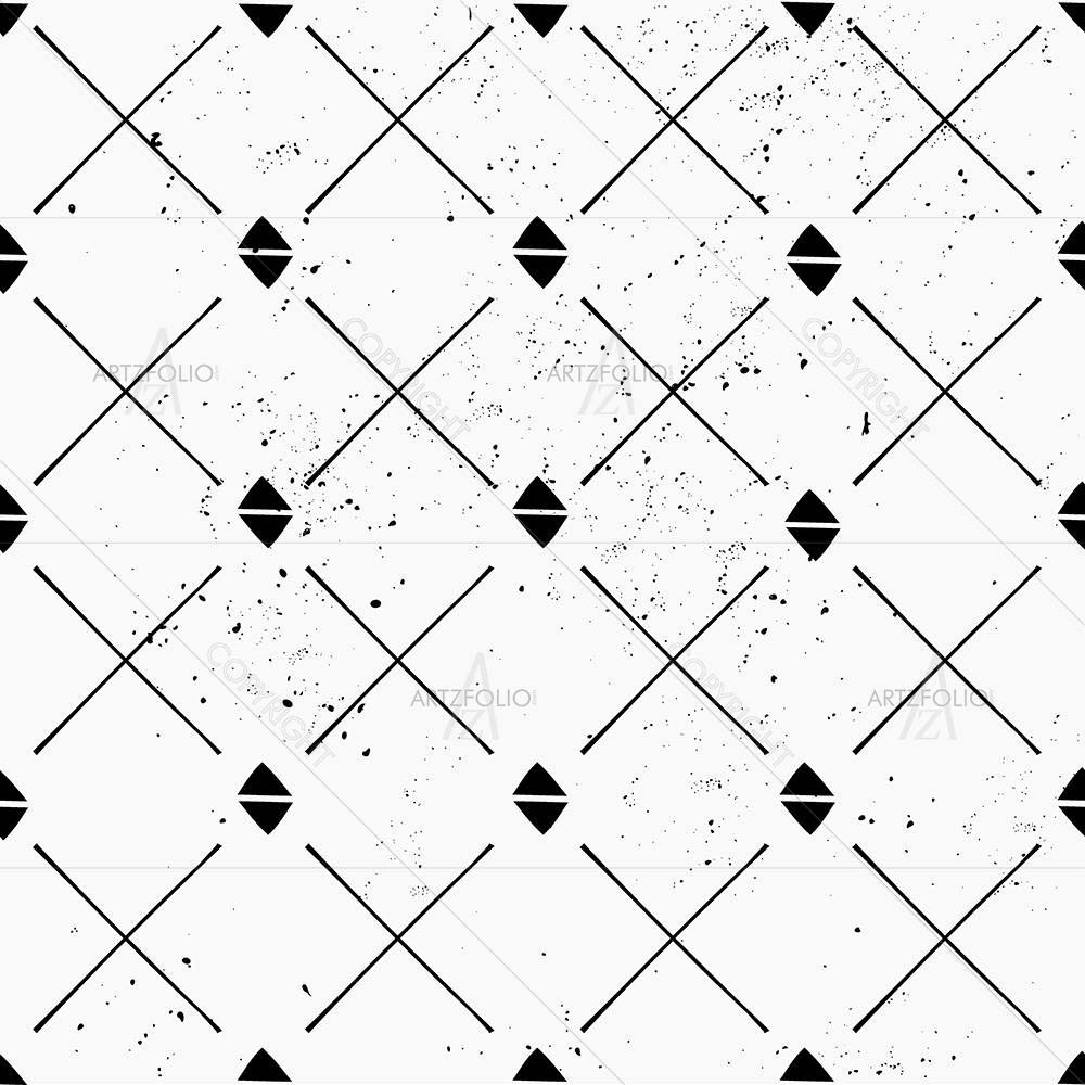 Diamond Shapes And Lines D2 — Abstract custom art by ArtzFolio