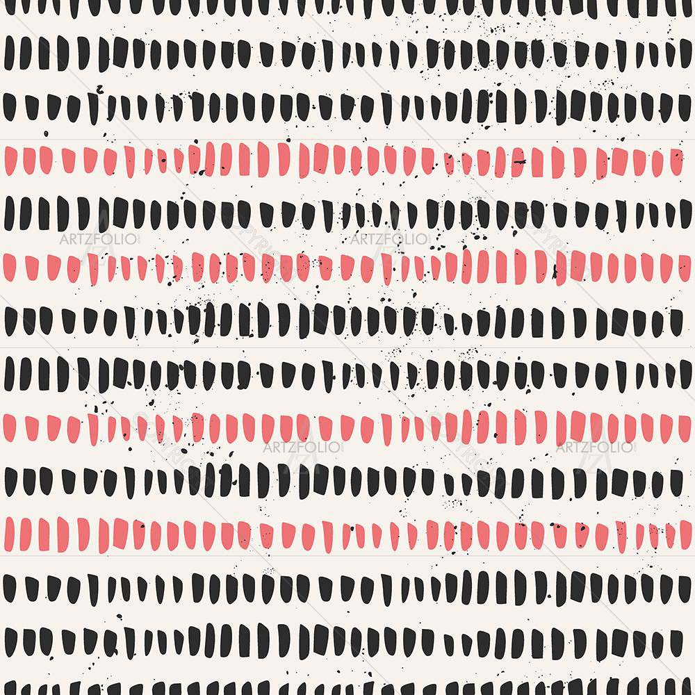 Brush Strokes In Gray And Pink — custom-size art design 5007982