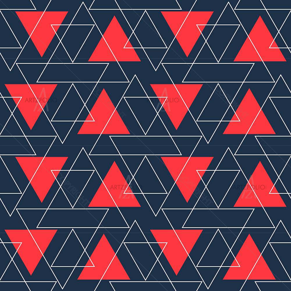 Abstract Geometric Pattern D3 — Abstract custom art by ArtzFolio