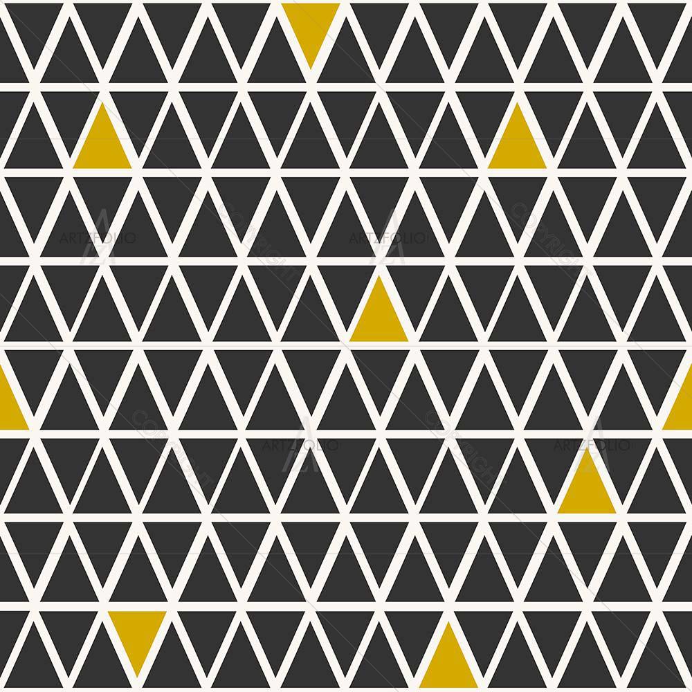 Abstract Triangles D4 — custom-size art design 5008016