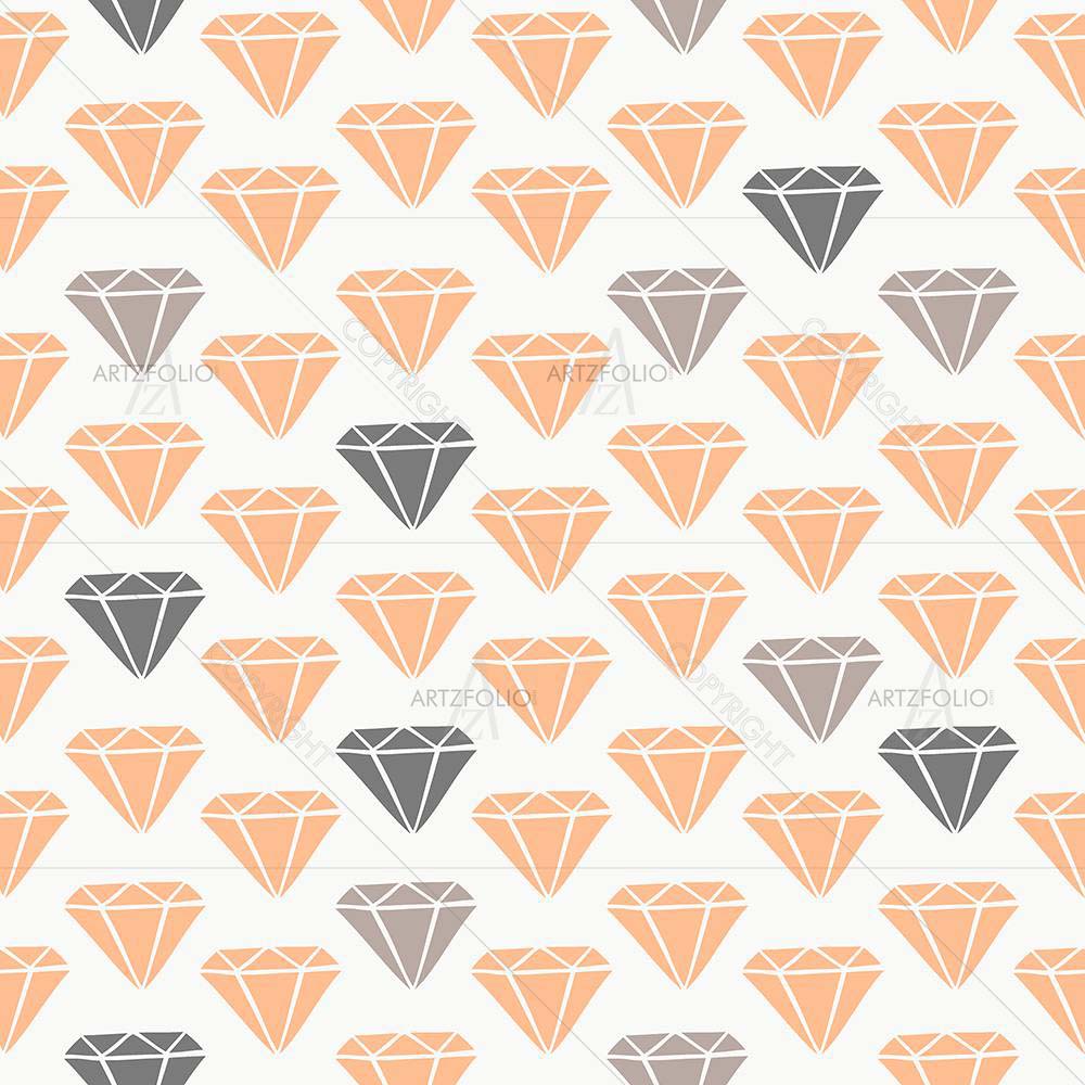 Diamonds Pattern — custom-size art design 5008024