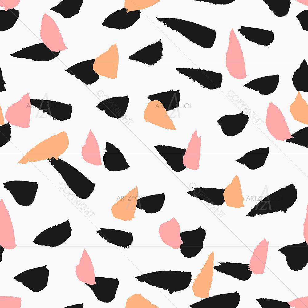 Brush Stripes D4 — custom-size art design 5008056