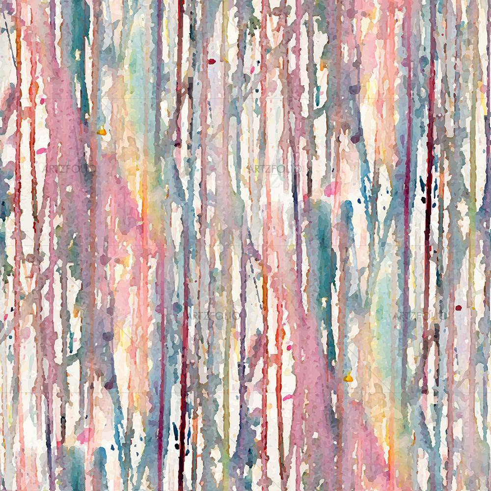 Watercolor Abstract D6 — custom-size art design 5008071