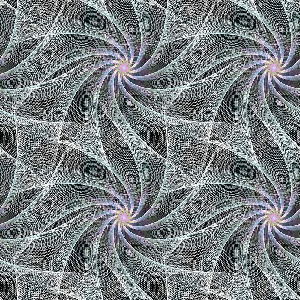 Abstract Fractal Pattern D2 — Abstract custom art by ArtzFolio