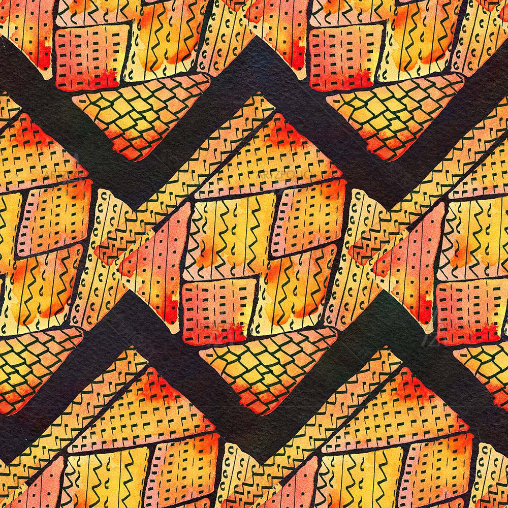 Abstract Geometric Pattern D4 — custom-size art design 5008177