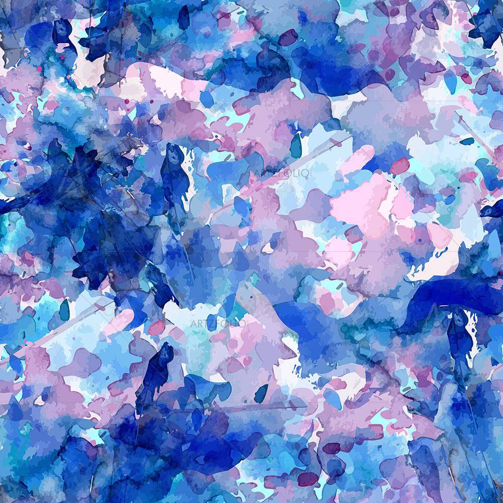 Watercolor Abstract Pattern D1 — custom-size art design 5008190