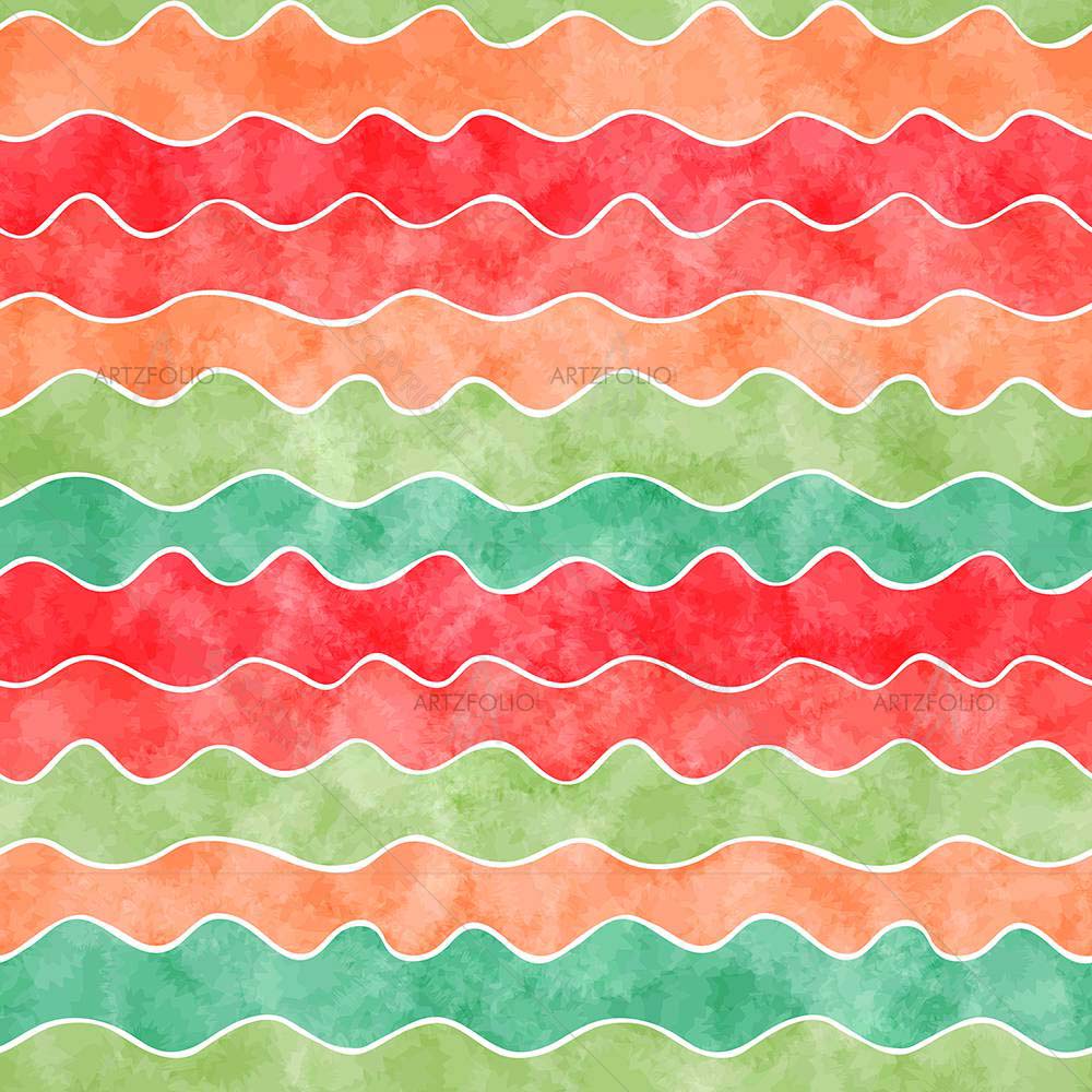 Watercolor Waves D1 — custom-size art design 5008191