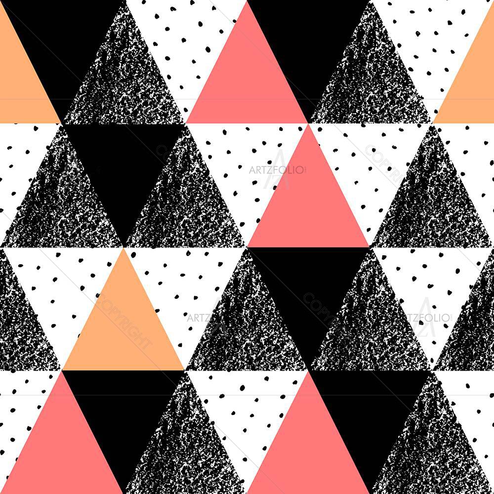 Abstract Geometric Pattern D13 — Abstract custom art by ArtzFolio