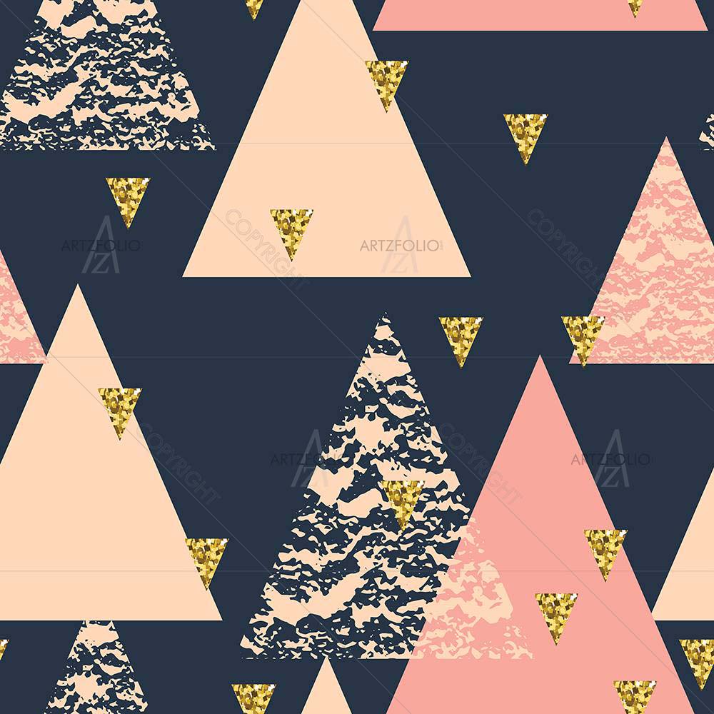 Abstract Geometric Pattern D14 — custom-size art design 5008253