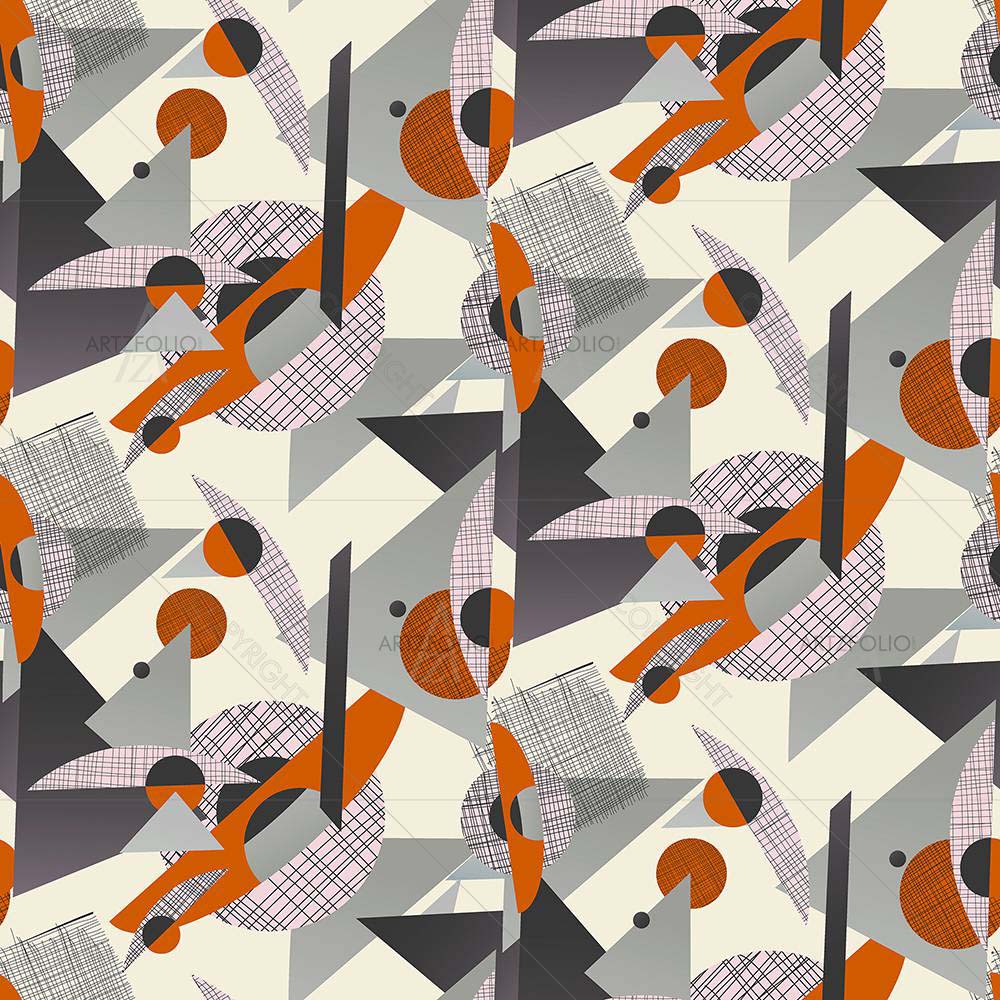 Geometric Abstract D8 — Abstract custom art by ArtzFolio