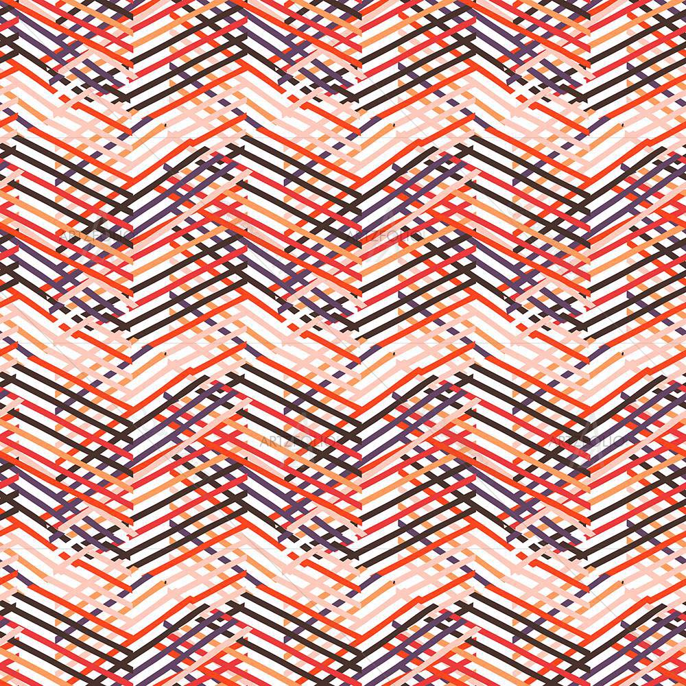 Geometric Chevron — custom-size art design 5008293