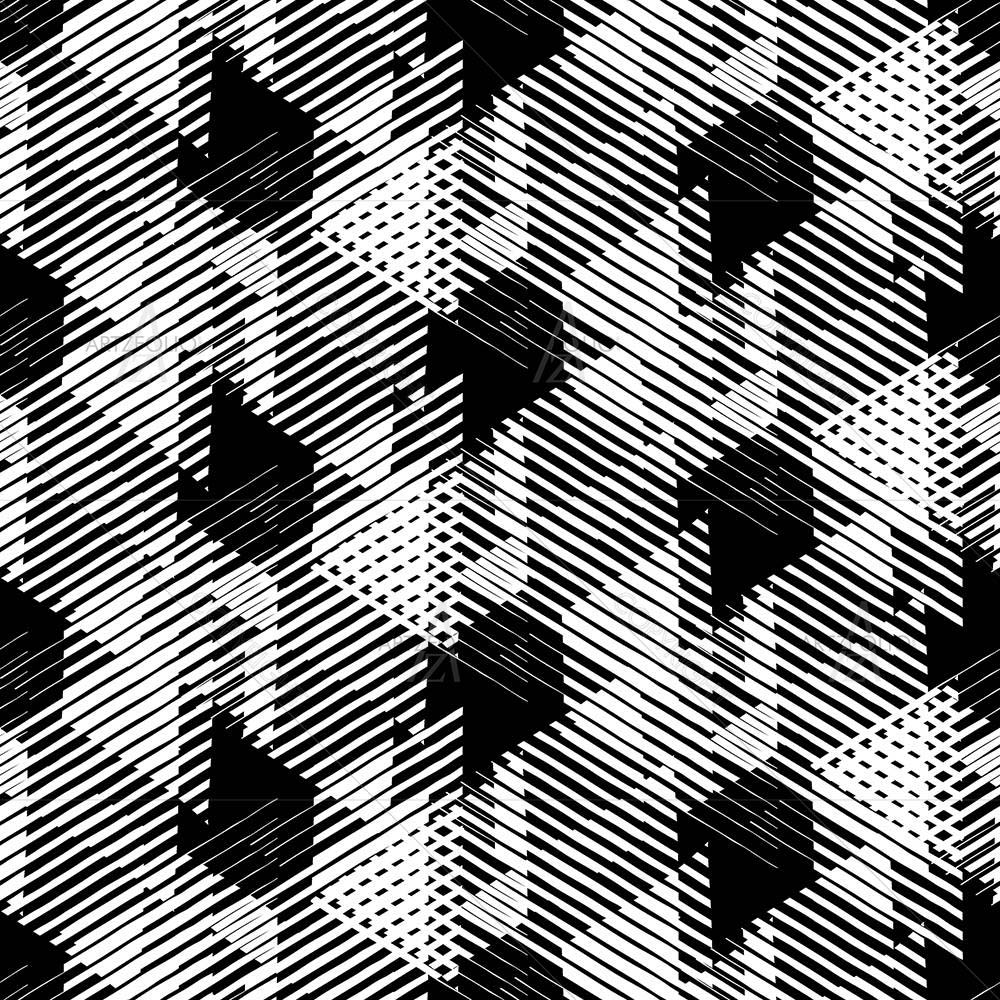 3D Lines & Stripes D3 — custom-size art design 5008309
