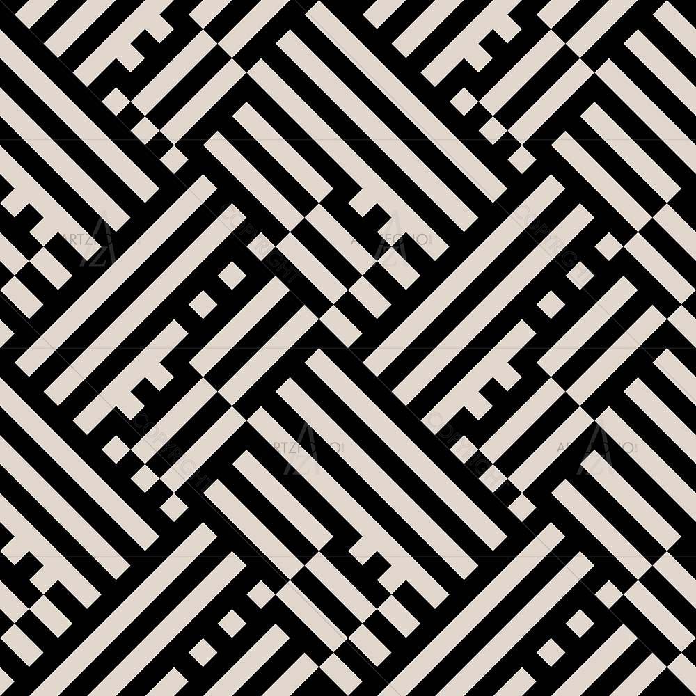 Abstract Geometric Pattern D15 — Abstract custom art by ArtzFolio