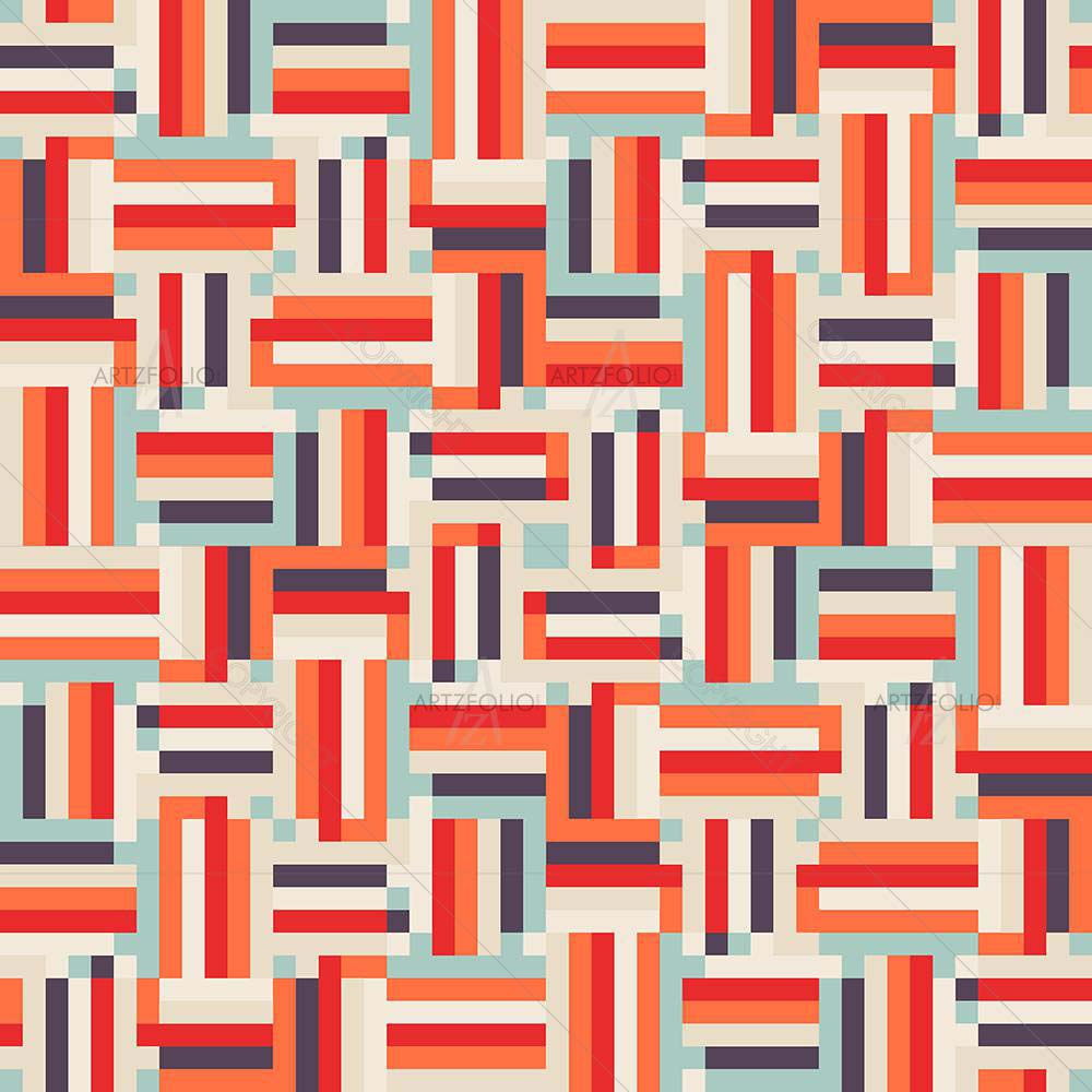 Abstract Geometric Pattern D16 — custom-size art design 5008318