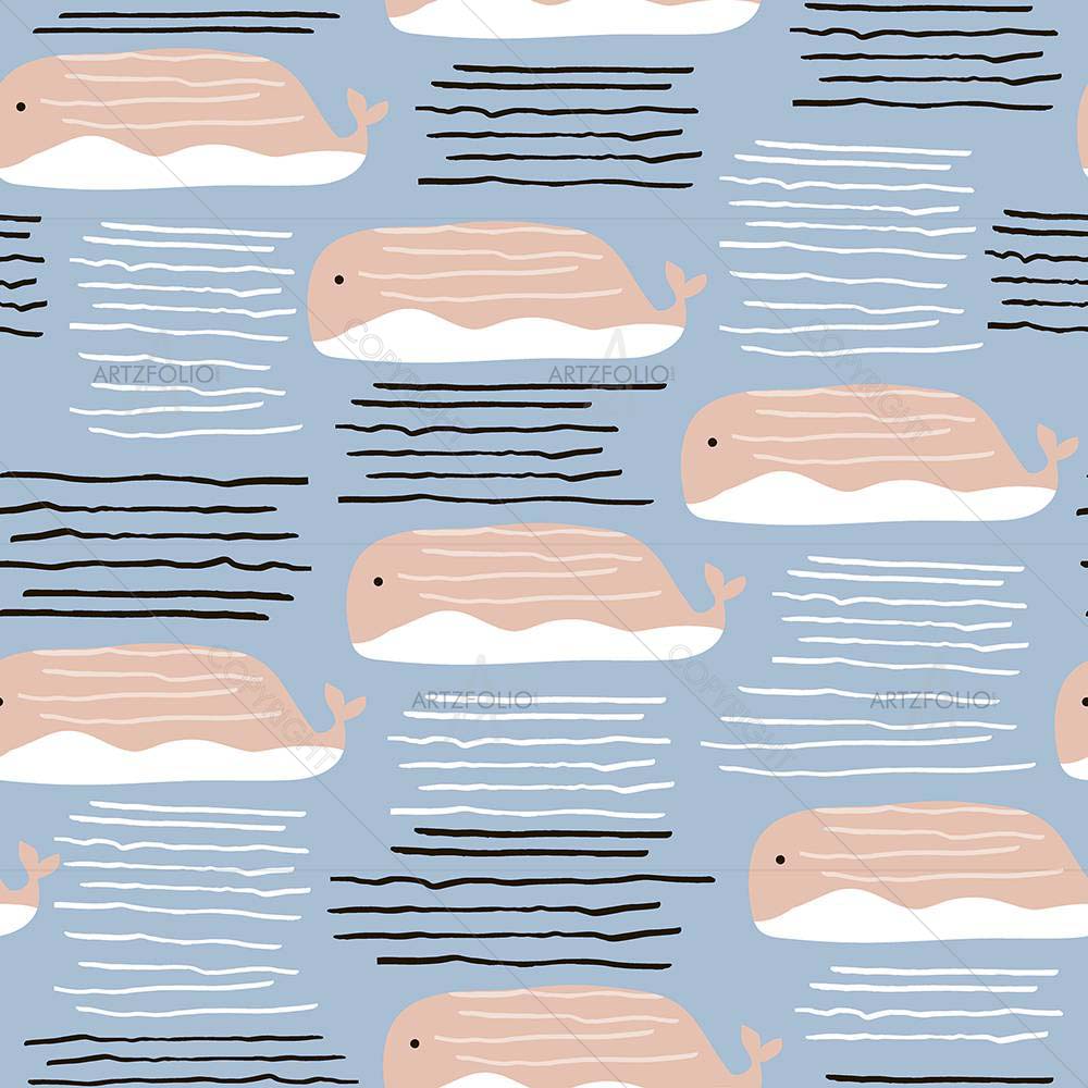 Whales & Marine — custom-size art design 5008394
