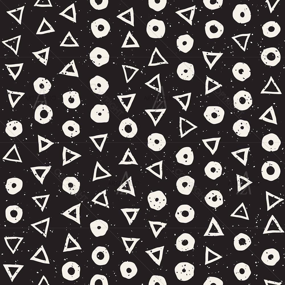 Black & White Abstract D1 — custom-size art design 5008430