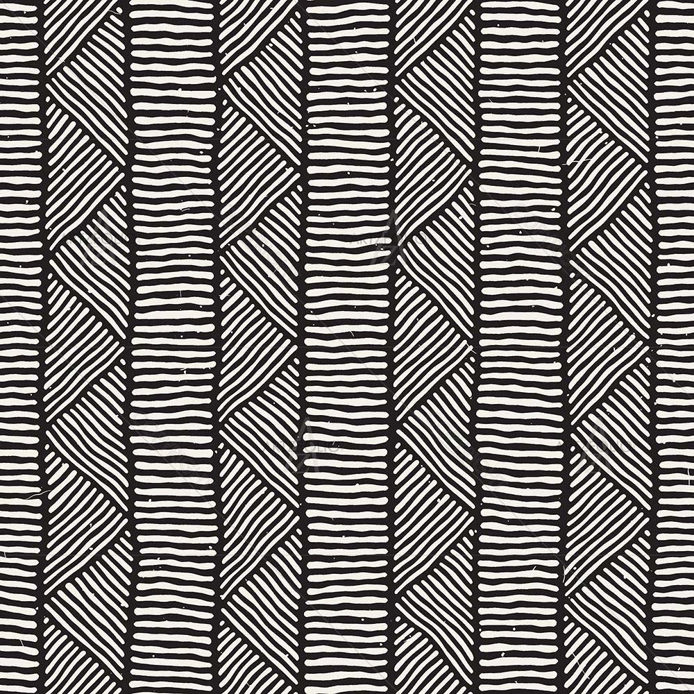 Geometric Doodle Lines — custom-size art design 5008431