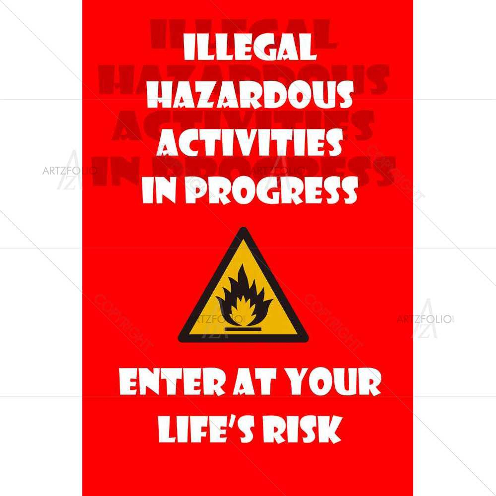 Hazardous Activities D2 — Comedy custom art by ArtzFolio