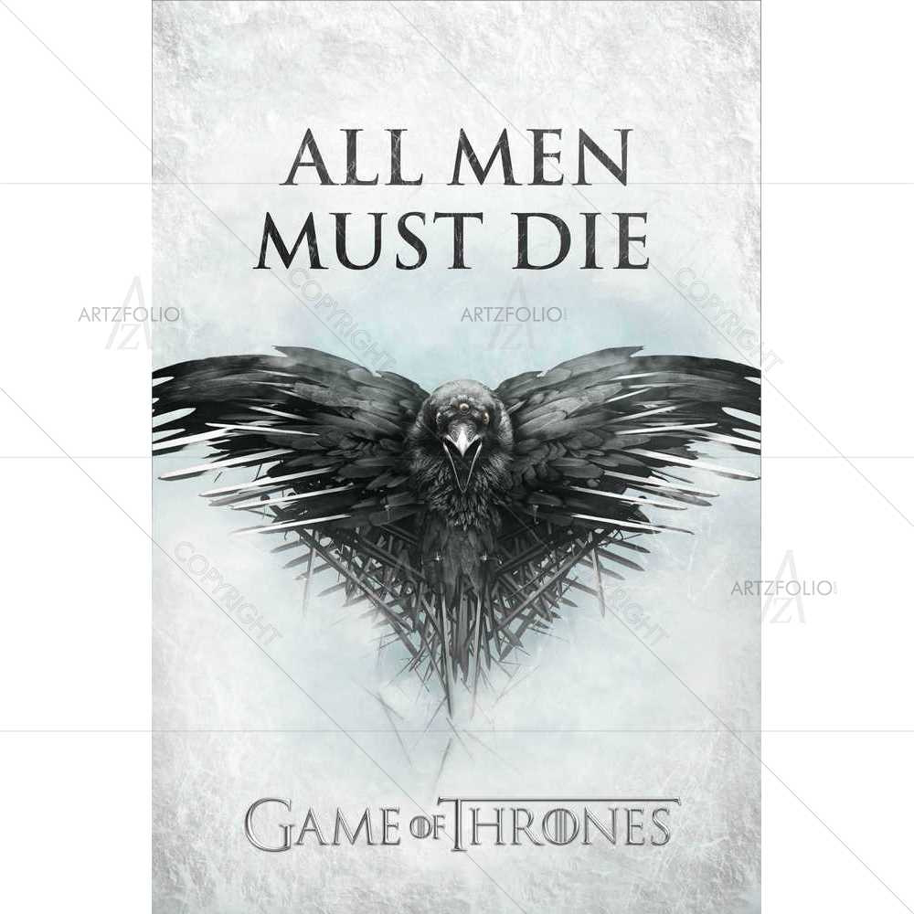 All Men Must Die — Cinema custom art by ArtzFolio