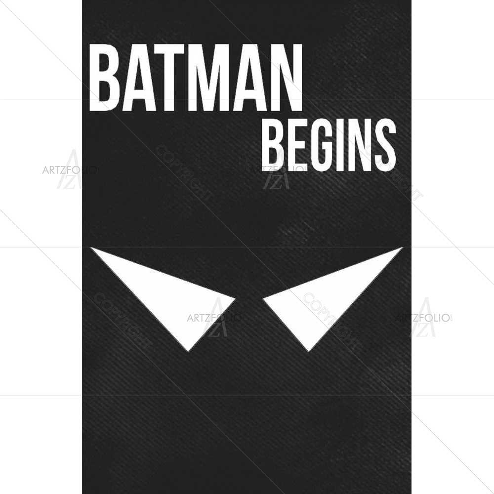 Batman Begins — custom-size art design 5008467