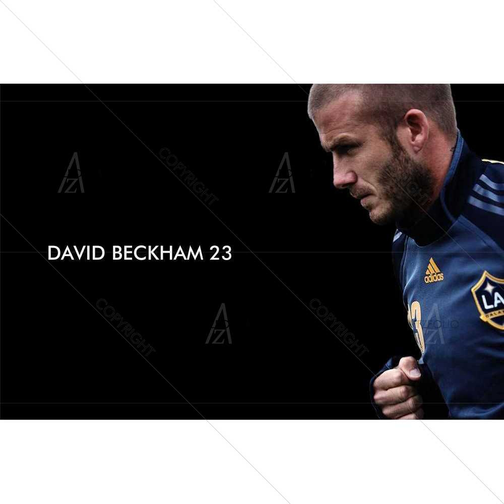 David Beckham — Portraits custom art by ArtzFolio